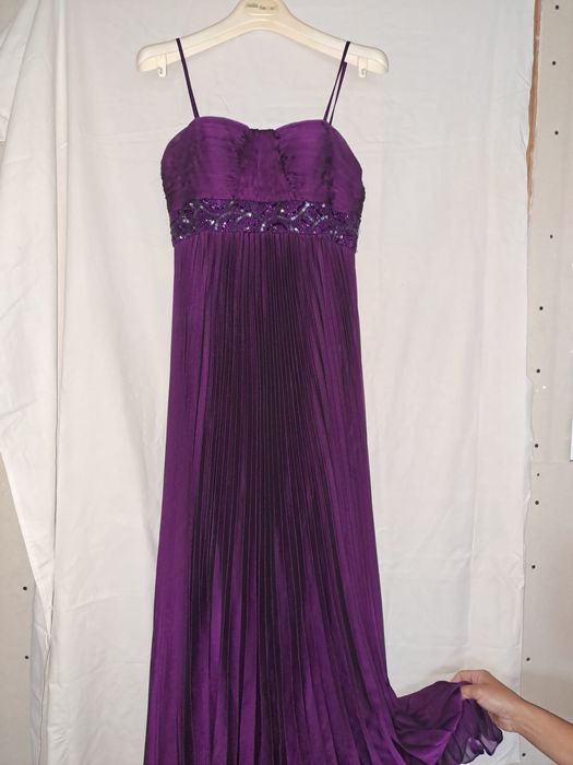 Rochie mov cu pietricele