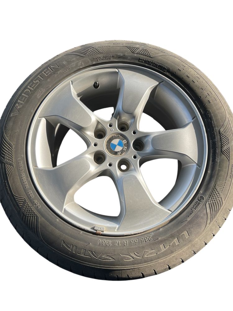 Set jante aliaj R17 Bmw X3 E83 cu anvelope de vara 235 55 R17