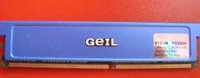 Memorie RAM DDR Geil 512 MB PC3200 400 Mhz CL. 2.5 (radiator aluminiu)