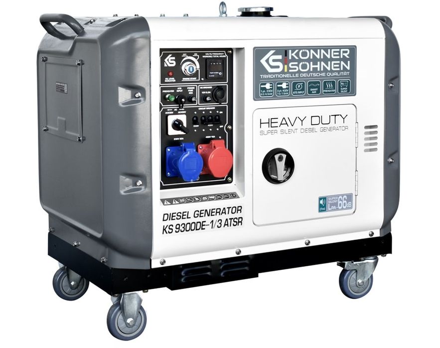 Generator mobil diesel KS 9300DE-1/3 ATSR
