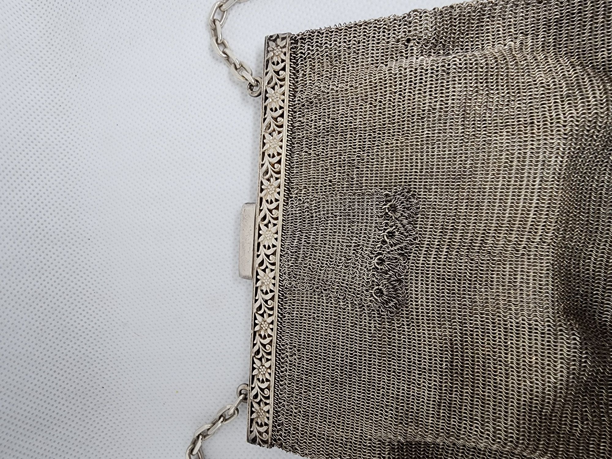 Театральная сумка из серебра. 1920 е года.162 грамма.