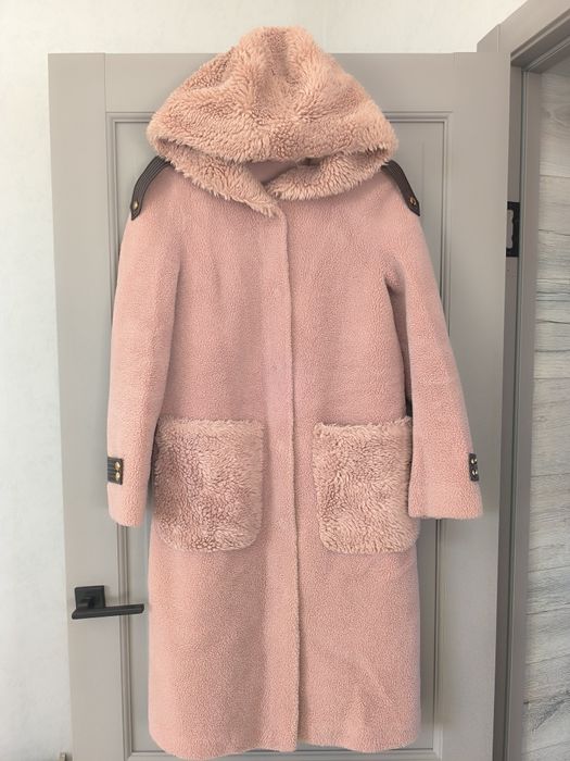 Шуба тедди цельная