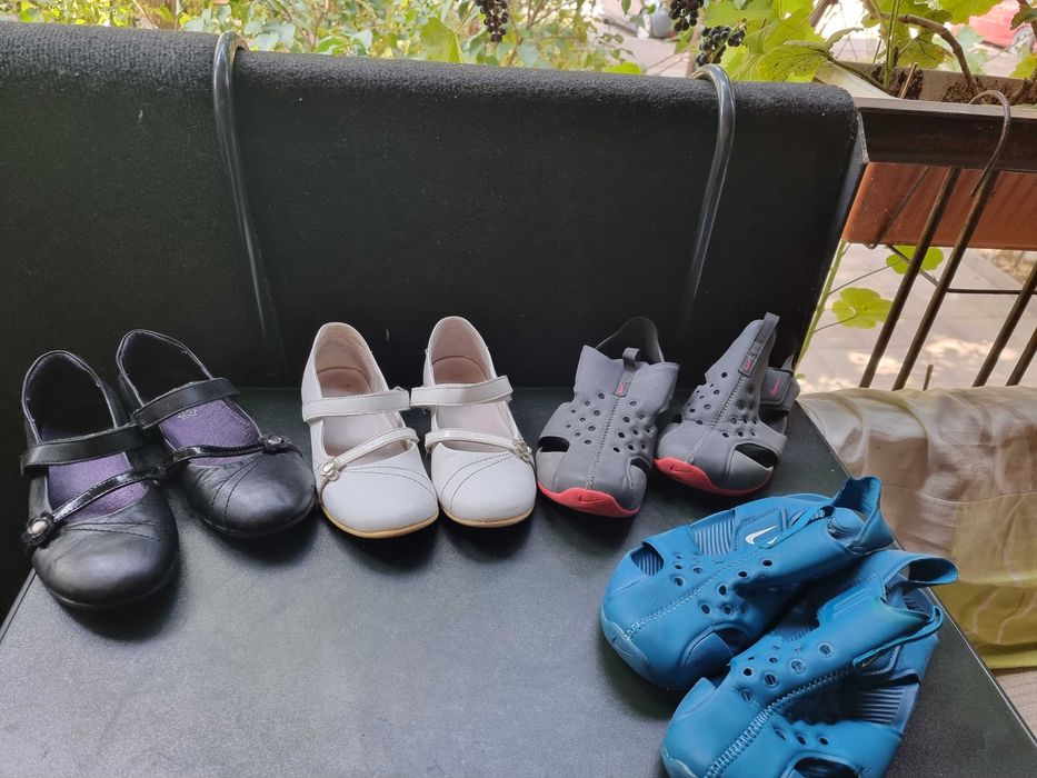 обувки Колев и Колев н. 32 и 33, сандали NIKE н. 33 и 35