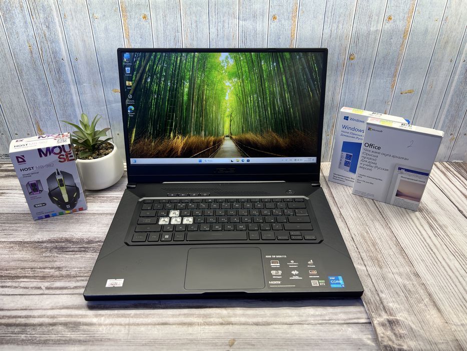 Игровой ноутбук ASUS TUF DASH | Core i5-11300H | 16GB | RTX3050 | 512G