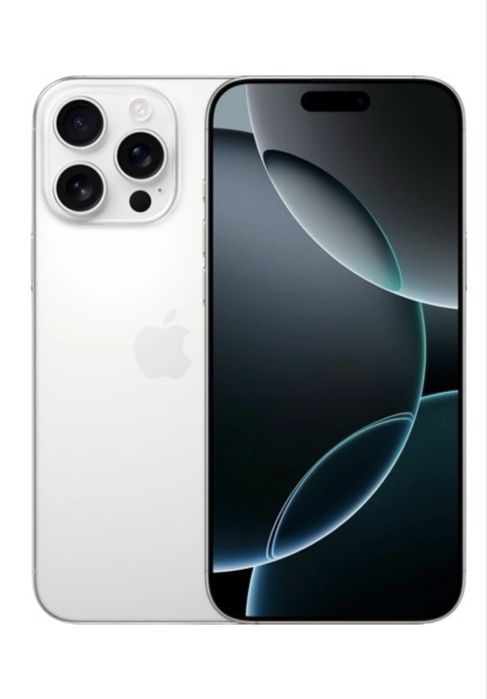 IPhone 16 pro max с гарантией, белый