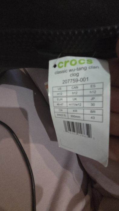 Crocs
Wu-Tang Clan x Classic Clog