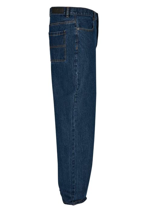 Urban classics blugi loose fit - mid indigo washed