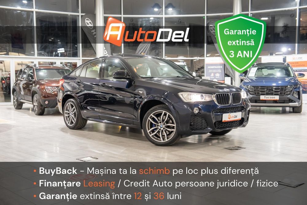 BMW X4 2.0d xDrive "M Sportpacket" / Panoramic / Posibilitate Leasing /