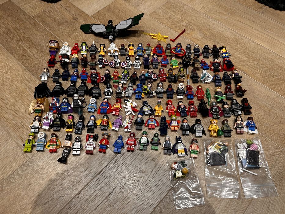 Лего фигурки по марвел и дс