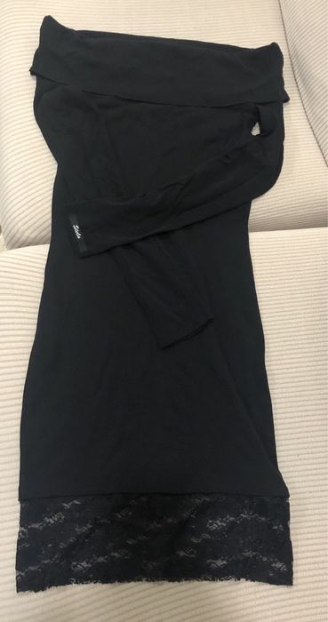 Черна рокля Stela