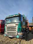 SCANIA G480, 6X6 Transport forestier, lemn