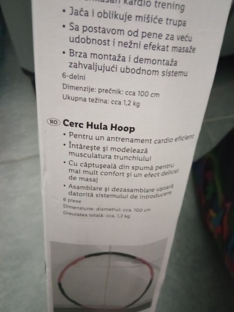 Cerc hula hoop gimnastica