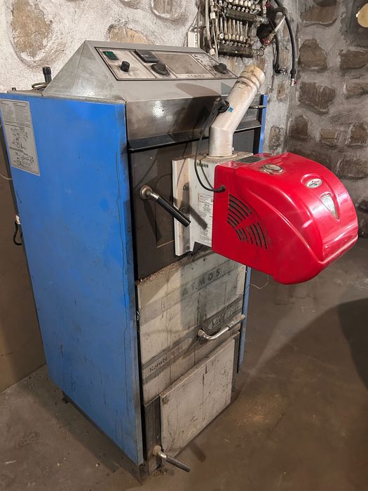 Котел с пелетна горелка 25кв - може и поотделно