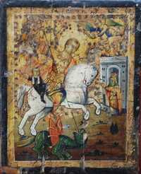 Sf. Gheorghe, Icoană pictată pe lemn (veche)