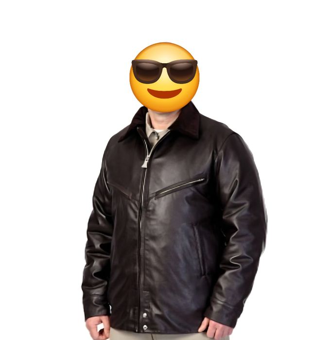 Летная кожаная куртка