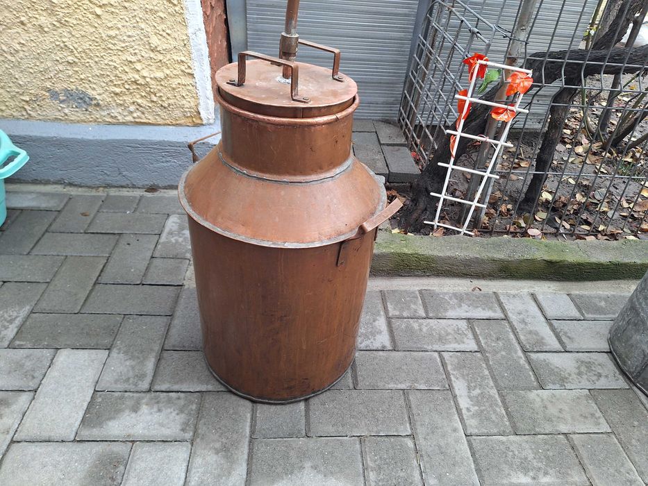 Cazan de țuică din cupru