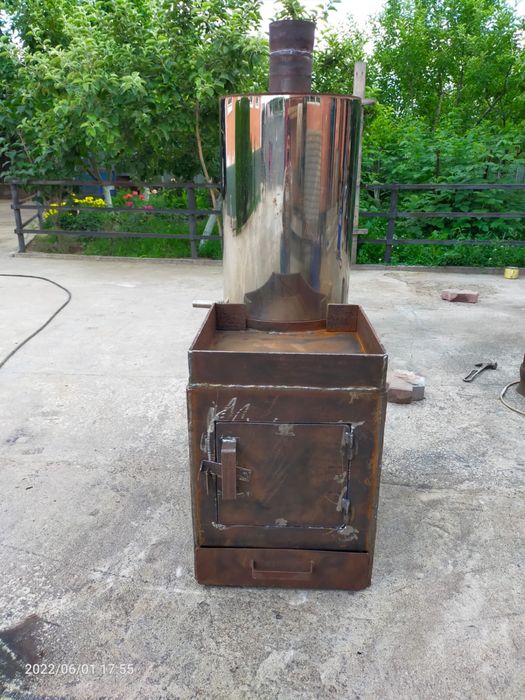 Квадратный банный котел