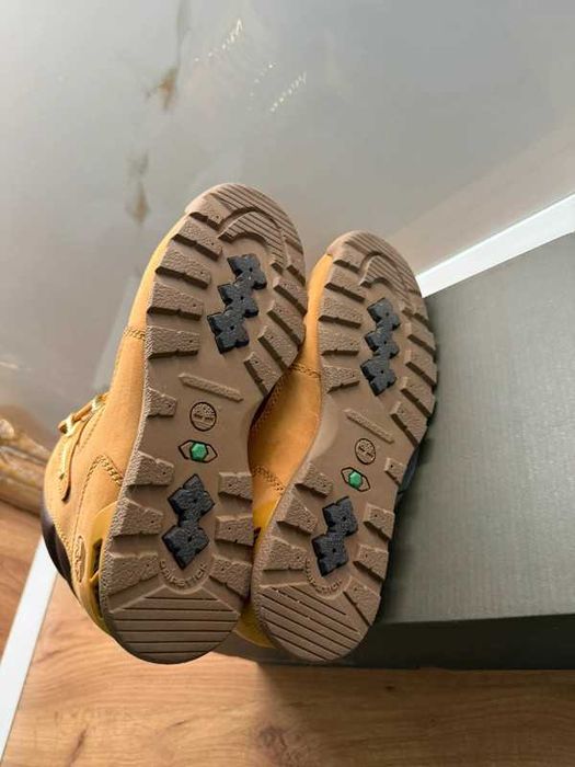 Ghete Timberland Euro Rock MD Hiker Wheat Nubuck bej mustar maro camel