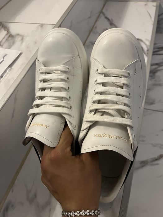 Alexandru McQueen Low Black & White - Originali, Mărimea 43