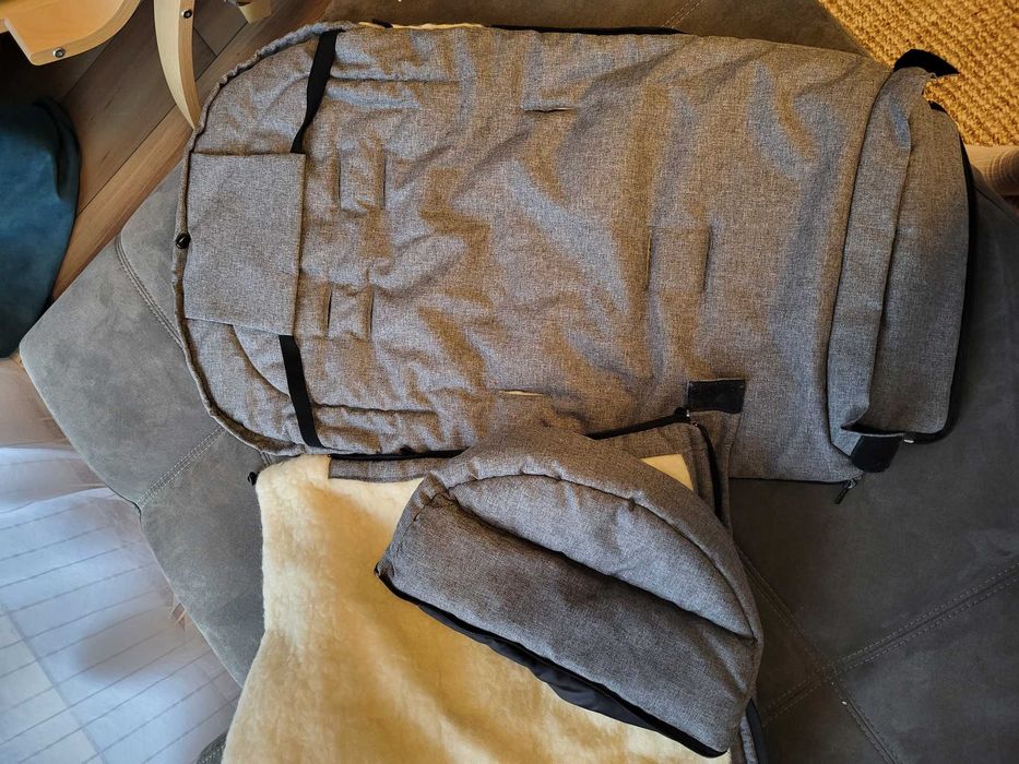 Sac din lana Zaffiro pentru carucior