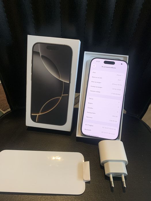 Iphone 16 pro 256 gb - natural titanium
