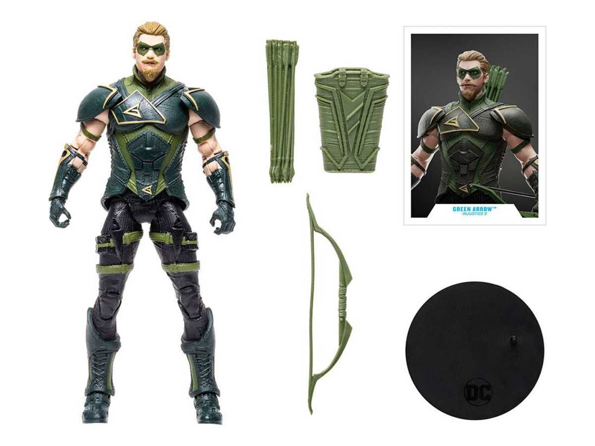 DC Multiverse. Injustice: Фигурка Green Arrow - Зеленая стрела