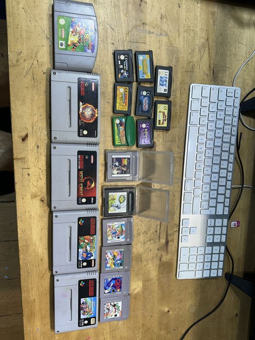 Jucarie jocuri nintendo verde rosi albastru toate culorile