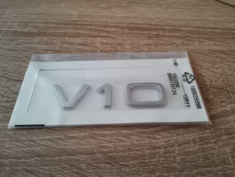 Ауди Audi V10 емблеми надписи