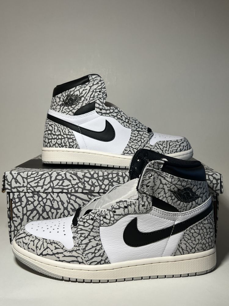 Air Jordan 1 Retro High OG “White Cement” - 42, 42.5, 44, 44.5