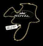 Bijuteria Royal lant din aur 14k 2.93 gr