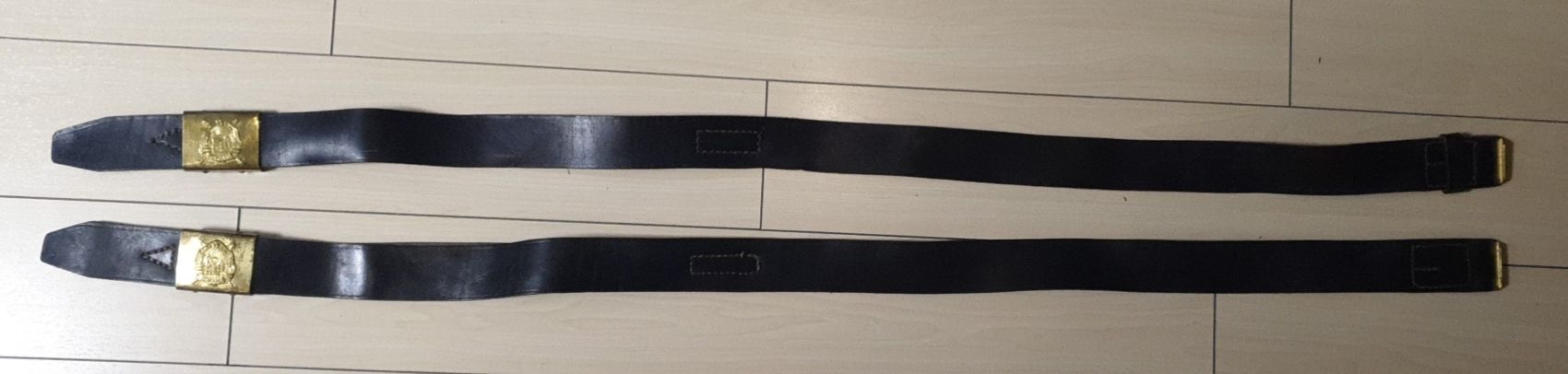 Centura neagra RSR 105 cm armata romana