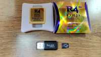 Card R4i Gold + 64gb model 2024 ds/ dsi/ 3ds, Pokemon, Mario - 200 joc