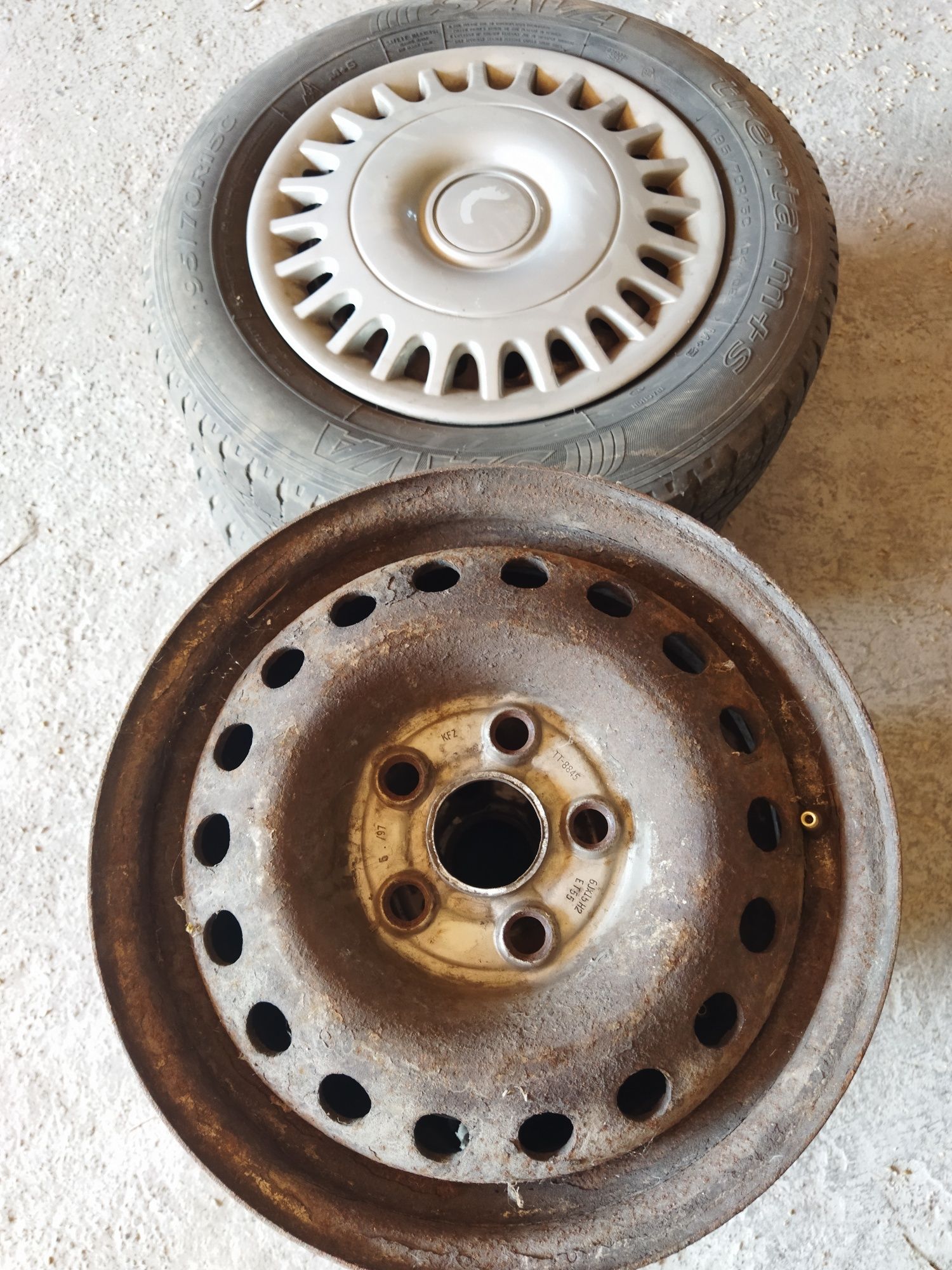 SET Jante VW T4 Caravelle / Multivan / Transporter \\ 5x112 - R15