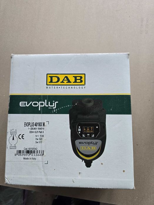 DAB EVOPLUS 40/180 XM Цирколационна помпа (нова)
