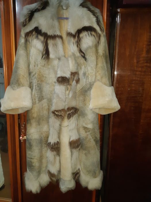 Дубленка натуралка интересный дизайн