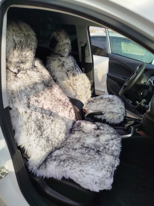 Натуральный мех для сидения автомобиля