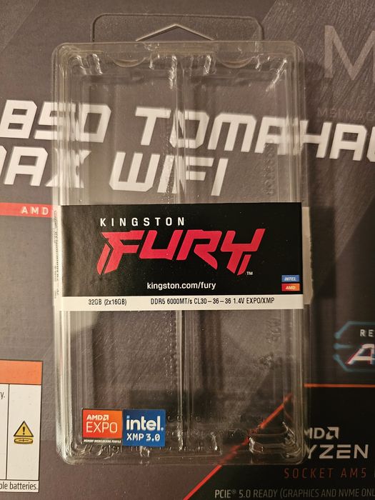 НОВИ / RYZEN 7 7800X3D / ДЪНО MSI MAG B850 / 32GB DDR5 6000 MT/S 30CL