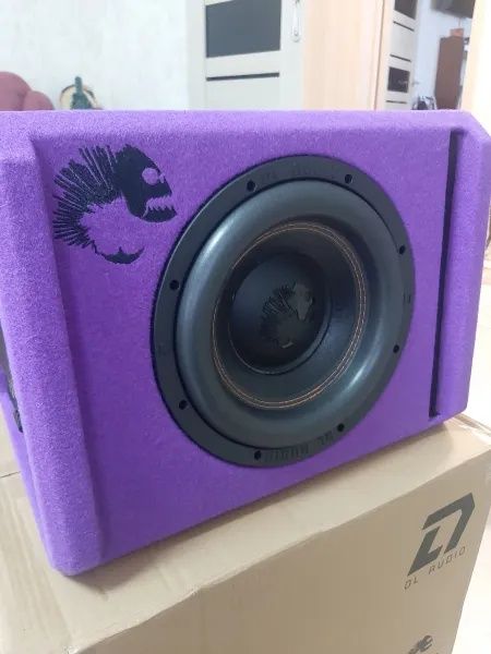 НОВЫЙ сабуфер DL Audio Piranha 10a v2 Purple