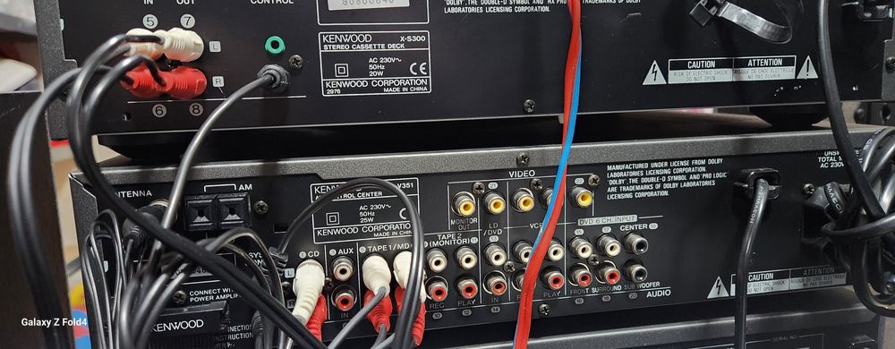 Sistem HI-FI Kenwood complet cu telecomandă