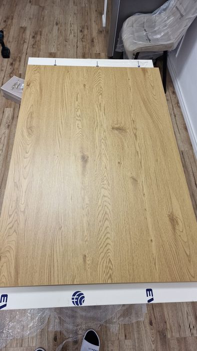 Blat masa MDF nou, 120×80, stejar