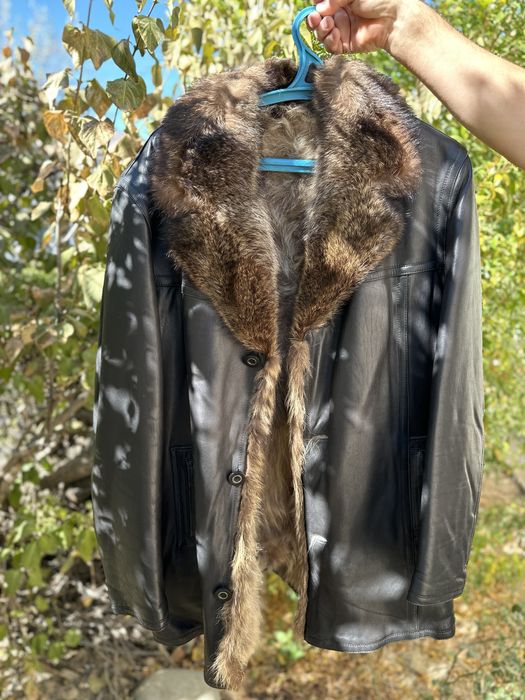 Продается кожаная итальянская куртка