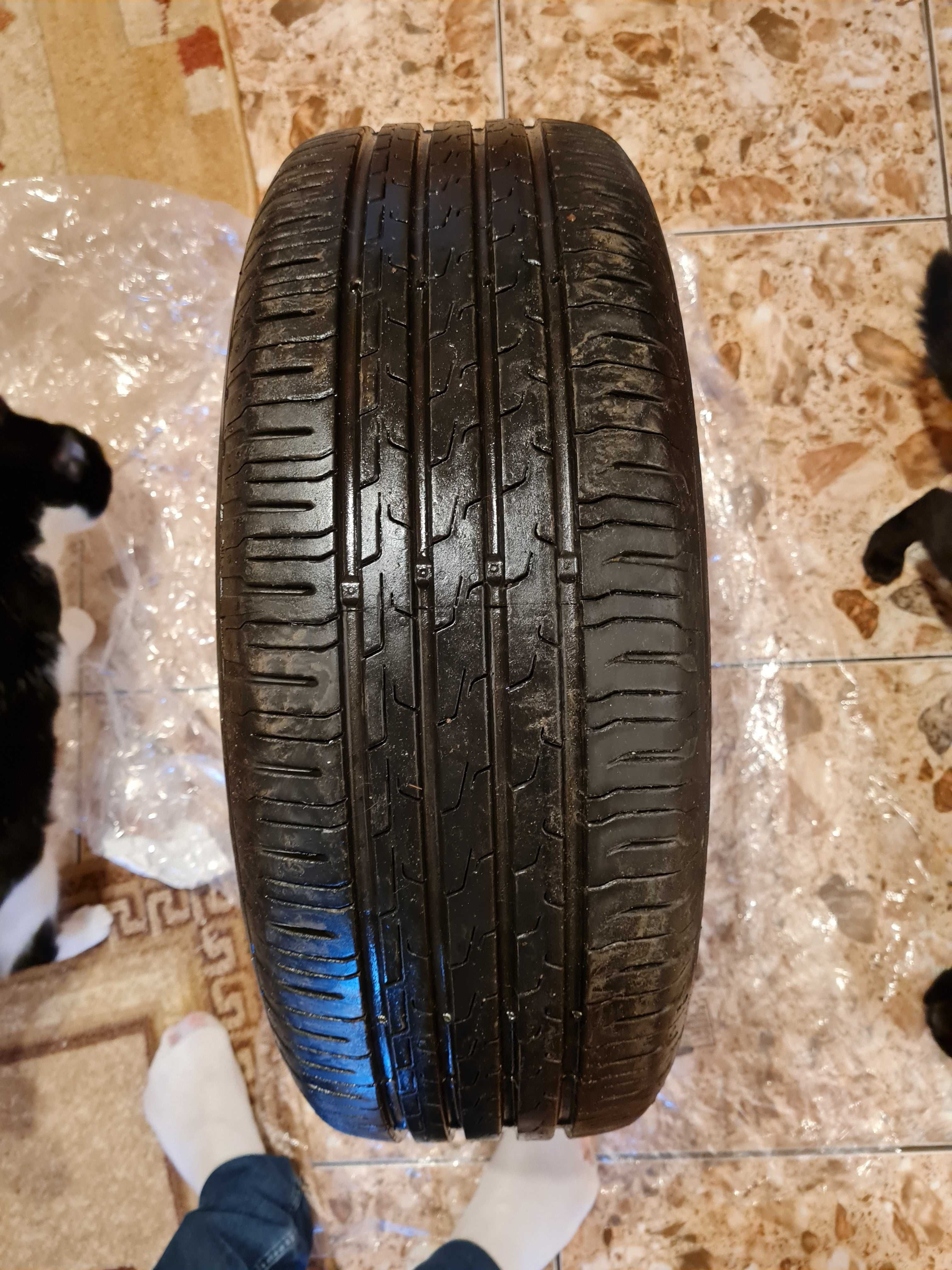 set 4 anvelope vara aproape noi Continental EcoContact 6 195/55 R16
