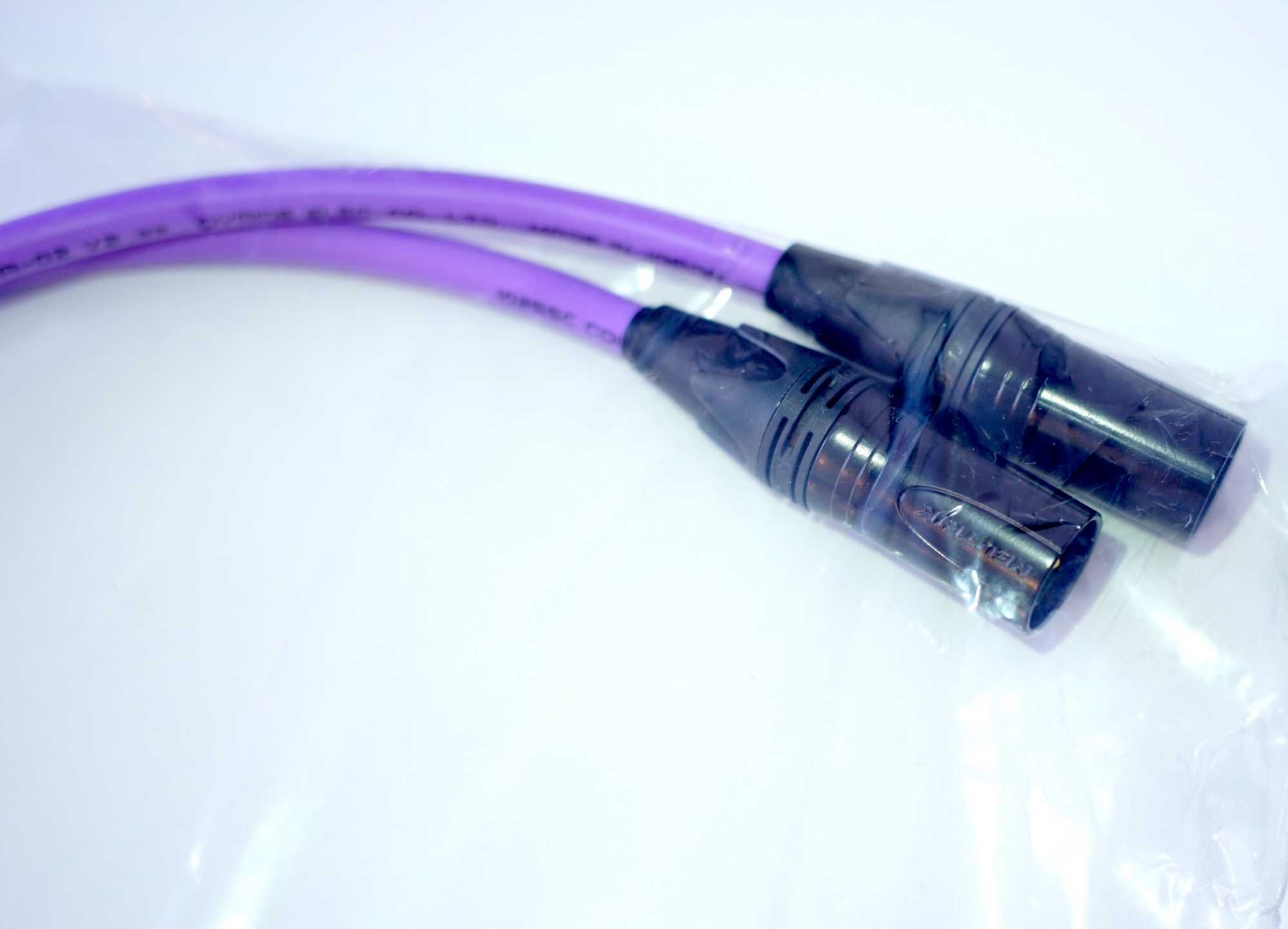 OYAIDE PA set cabluri XLR - XLR 50 cm, NeutriK, Made in Japan