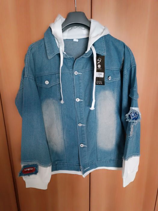 Куртка новая джинсовая 48 размер