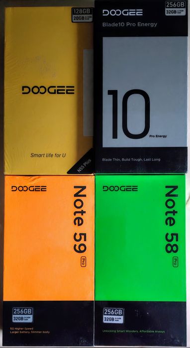 DOOGEE, smartphon-uri sigilate, super preț !