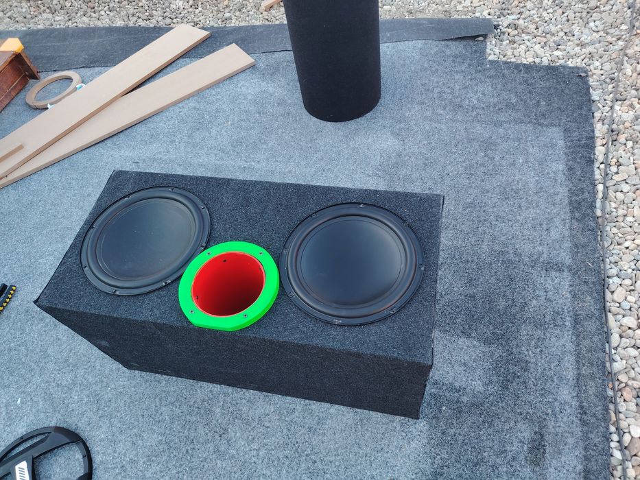 Subwoofer Alpine custom 2x12 inch 600w RMS, 2000w Max