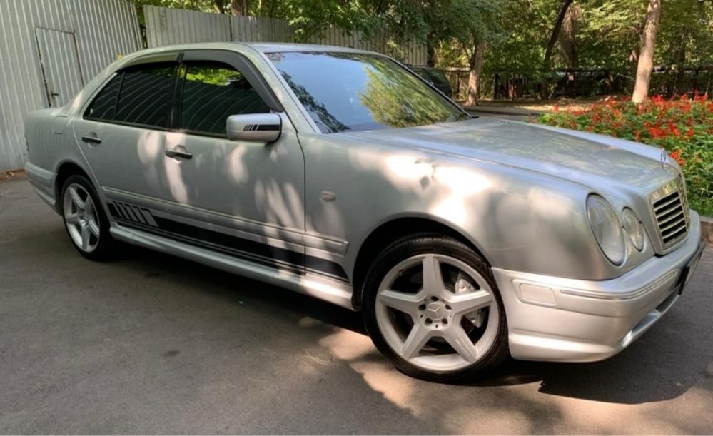 W210 Луприк мерс, бампер, фара, крыло, порог, решетка, амг, обвес,е280