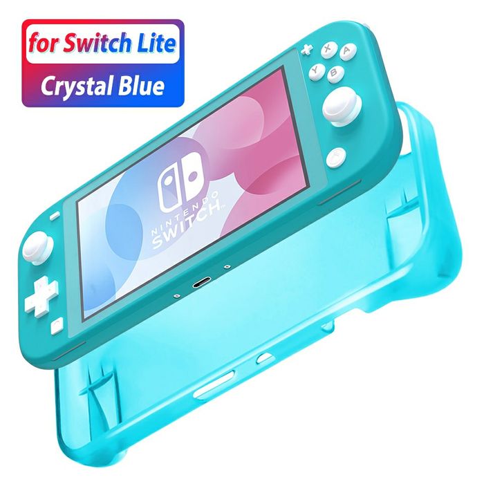 Husa carcasa protectie Albastra, bumper Nintendo switch lite