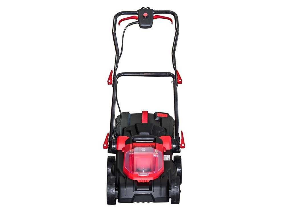 Косачка акумулаторна колесна RAIDER RDP-SLM20, 20V, 360 мм, 35 л