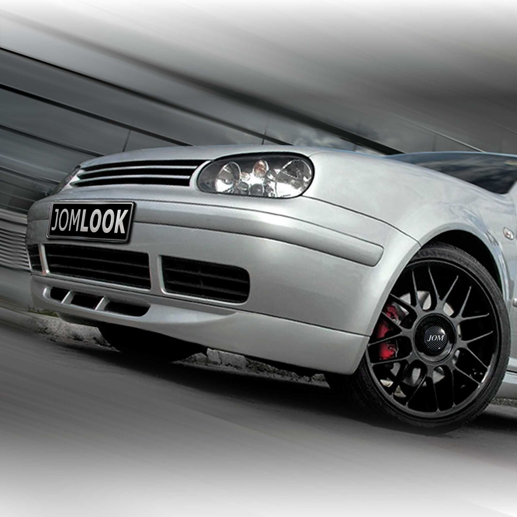 Преден нож спойлер VW Golf 4 Голф 4 Нов Тунинг Черен ГТИ Лип GTI